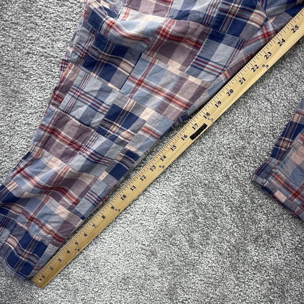J. Crew Plaid Ankle Pants - Blue, Red, White - Picture 14 of 14